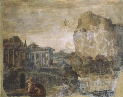 (Dettaglio) dalle Storie di Santa Caterina e Santa Maria Maddalena da Polidoro da Caravaggio